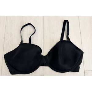 NWOT CUUP The Demi Underwire Bra Sz 38E Black